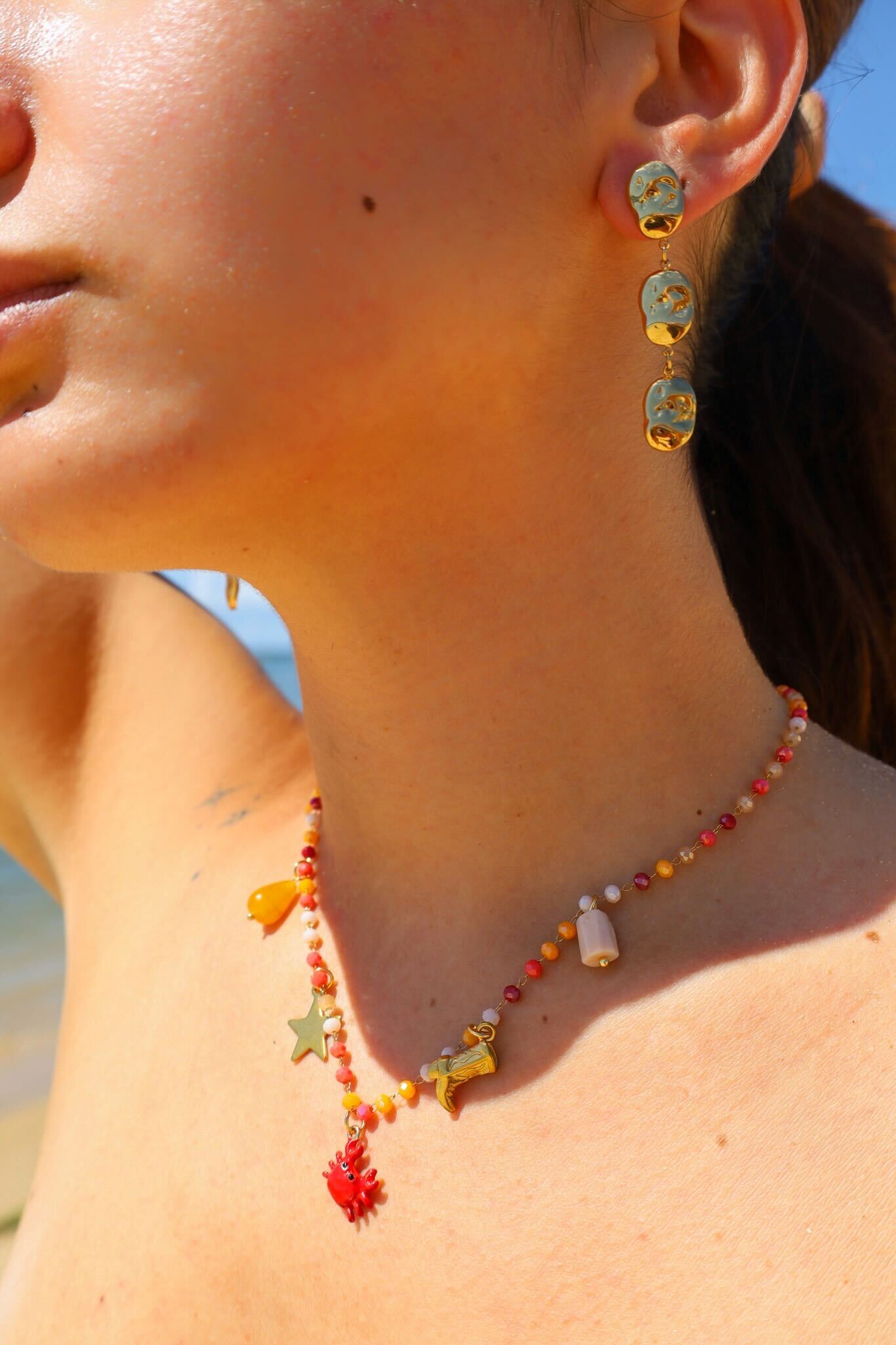 COLLIER GRIGRI ÉLIPSE