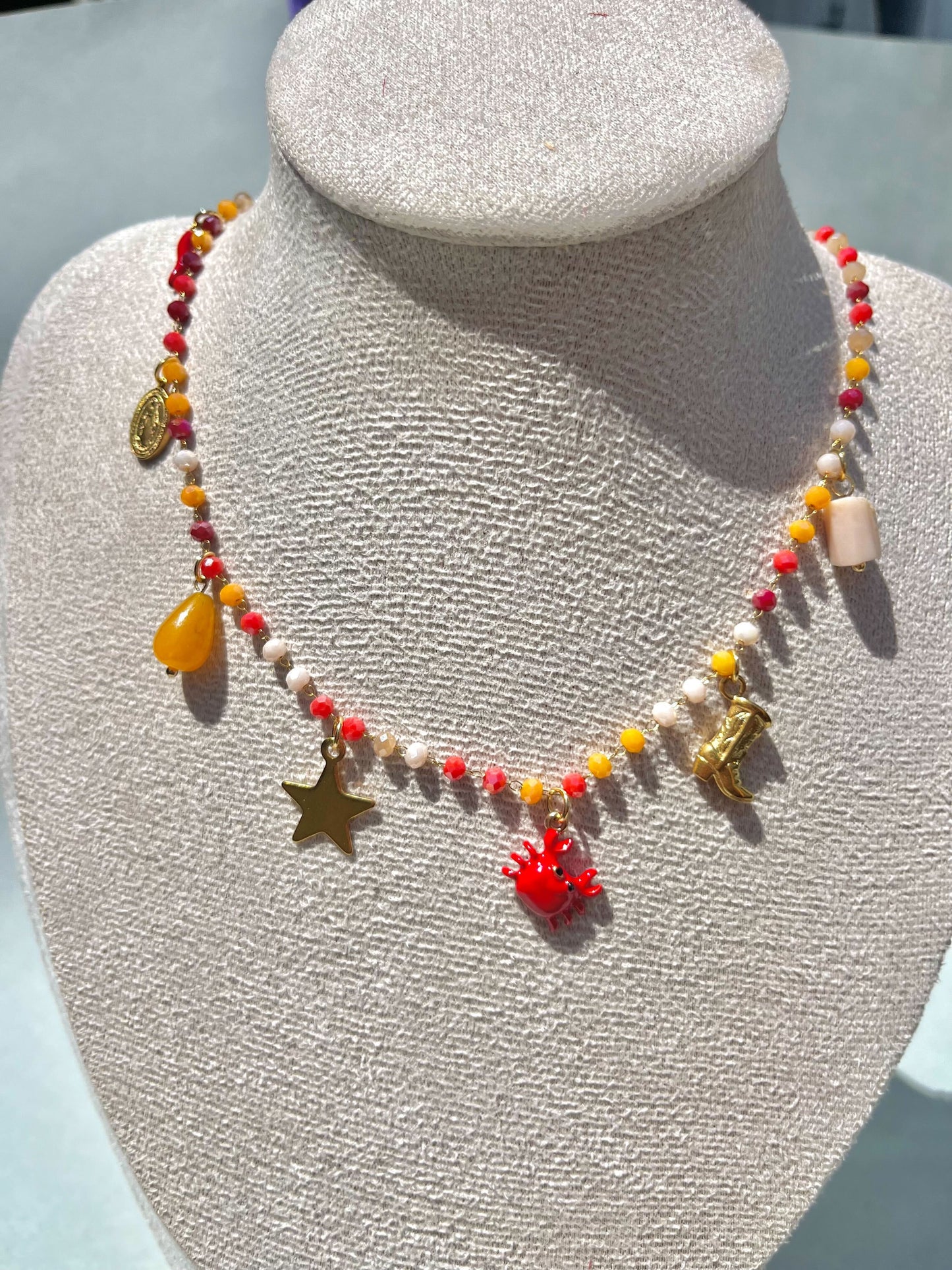 COLLIER GRIGRI ÉLIPSE
