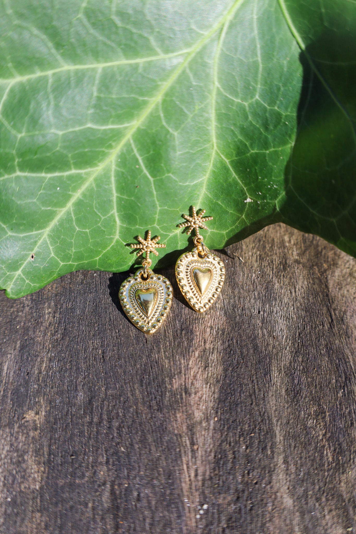 BOUCLES D'OREILLE COEUR SACRÉ