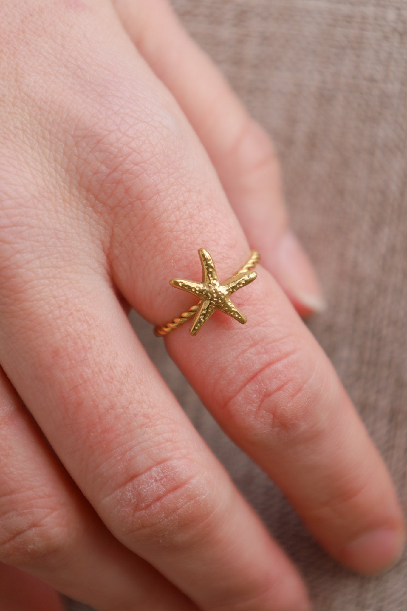 BAGUE ÉTOILE DE MER