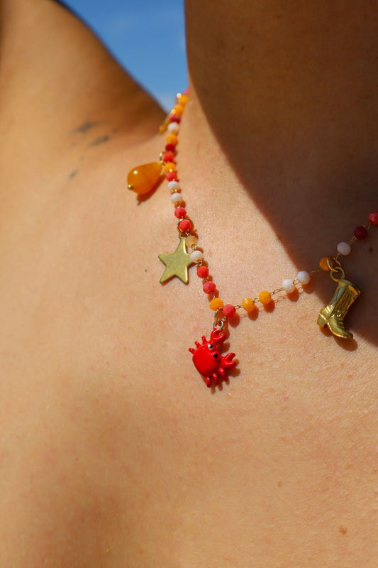 COLLIER GRIGRI ÉLIPSE