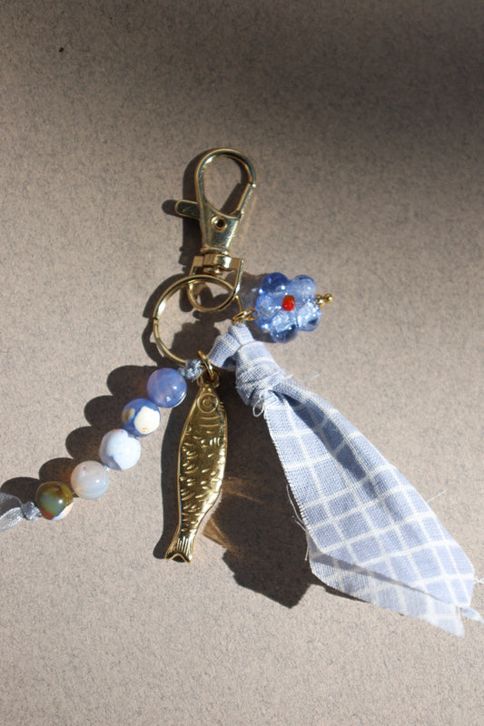 PORTE CLÉF BLUE FISH