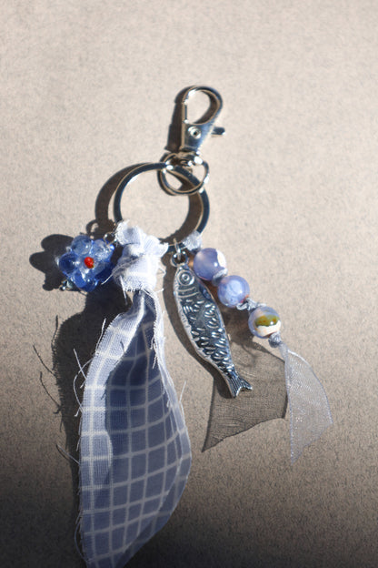 PORTE CLÉF BLUE FISH