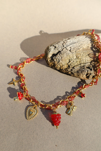 COLLIER AMOUR ACIDULE