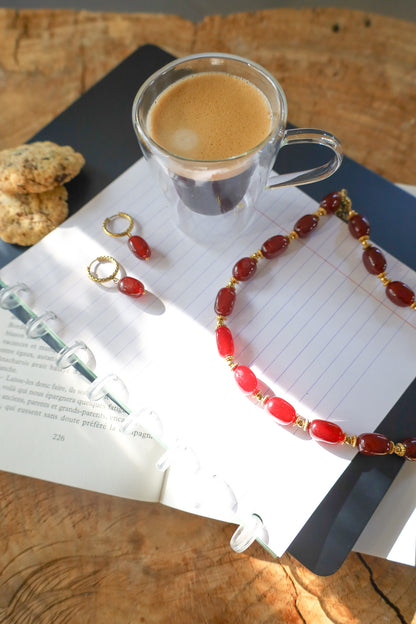 BOUCLE D'OREILLE GRÉNATA