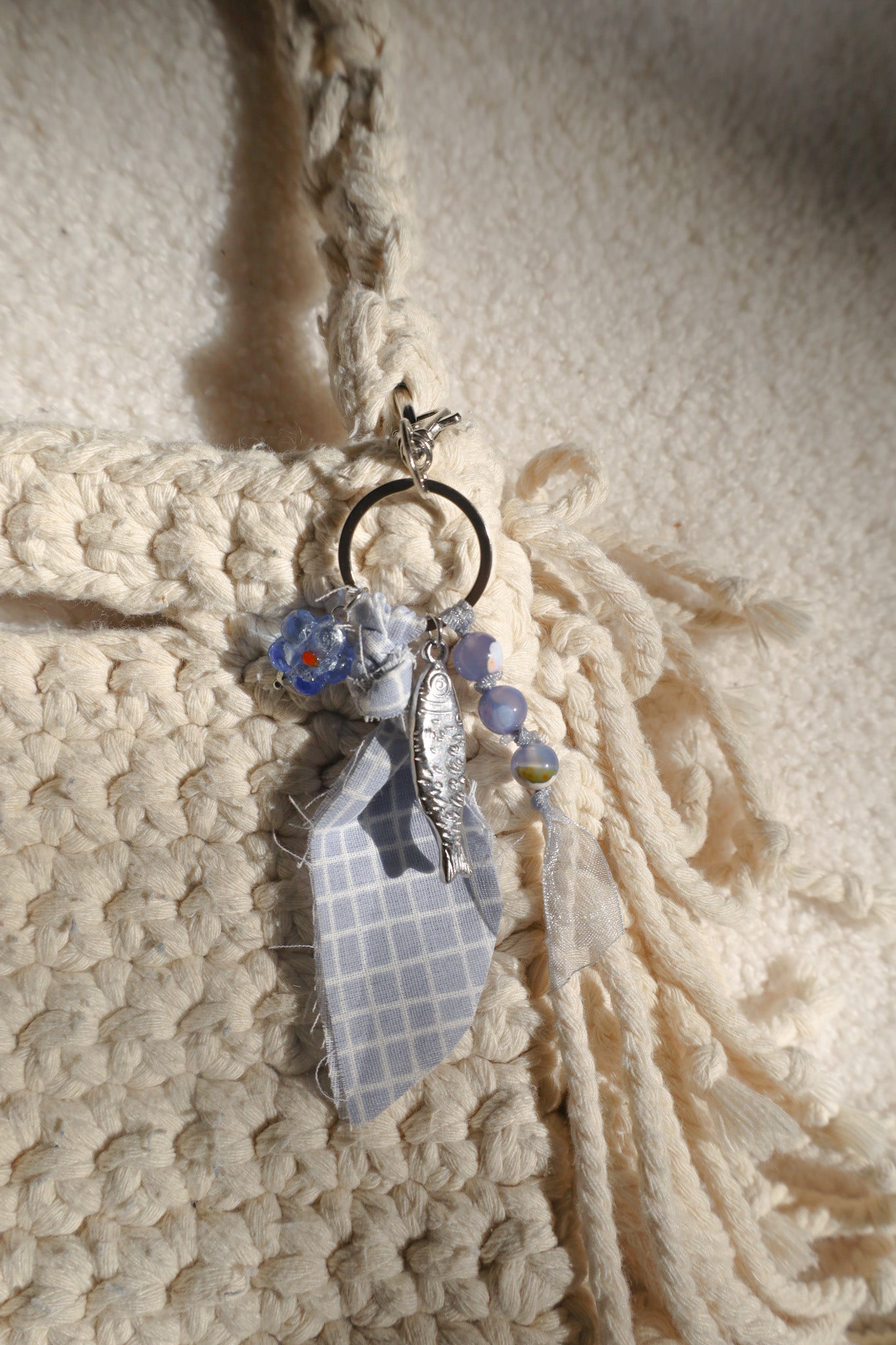 PORTE CLÉF BLUE FISH