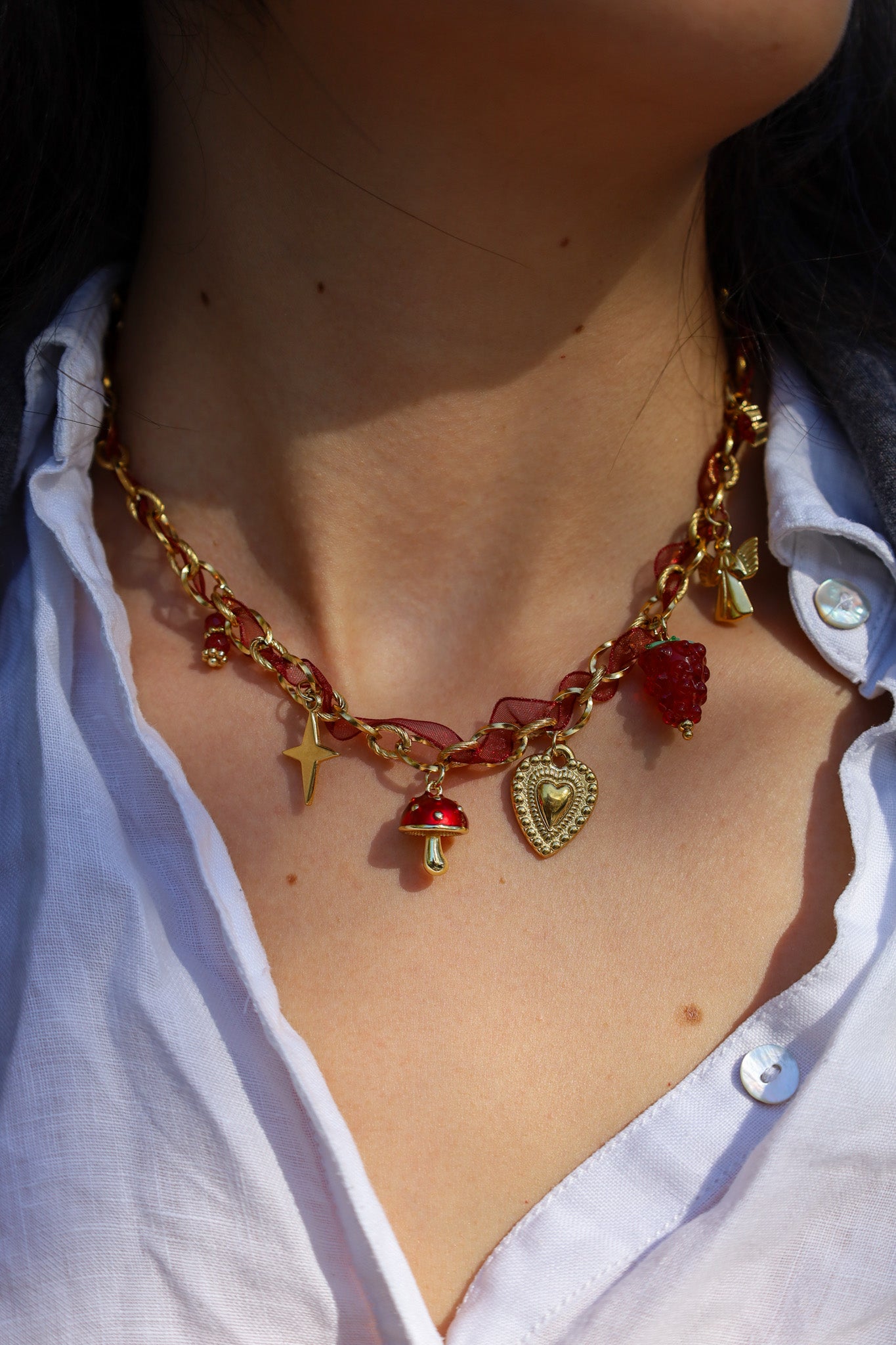 COLLIER AMOUR ACIDULE