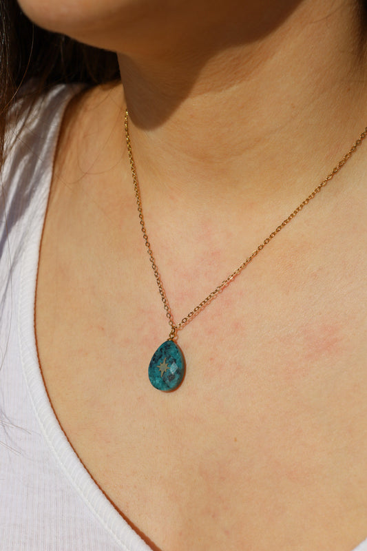 COLLIER GOUTTE D’AGATHE