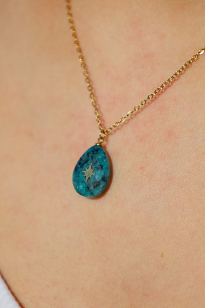 COLLIER GOUTTE D’AGATHE